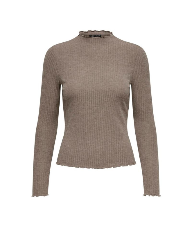 Camiseta Only emma High Caribou Mujer