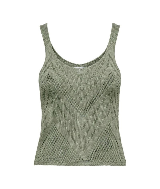 Top Only Jdysun Tank Top Knt Noos Mujer Deep...