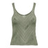 Top Only Jdysun Tank Top Knt Noos Mujer Deep Lichen Green