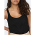 Top Only Jdysun Tank Top Knt Noos Mujer Black
