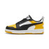 Zapatillas de Casual Puma Rebound V6 Lo Infantil Blanco-Puma Negro-Tangerine