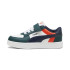 Zapatillas de Casual Puma Caven 2.0 Block Ac+ Ps Infantil Dark Myrtle-Club Navy-Puma Blanco