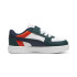 Zapatillas de Casual Puma Caven 2.0 Block Ac+ Ps Infantil Dark Myrtle-Club Navy-Puma Blanco