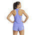 Camiseta de Running adidas Adizero Running Tank Mujer Azul