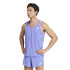 Camiseta Tirantes de Running adidas Adizero Running Singlet Hombre Azul