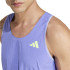 Camiseta Tirantes de Running adidas Adizero Running Singlet Hombre Azul