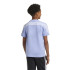 Camiseta adidas Future Icons 3 Stripes Infantil Azul/Blanco