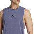Camiseta de Fitness adidas D4T Workout Tank Hombre Azul