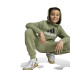 Sudadera adidas Essentials 2 Colored Big Logo Cotton Hoodie Infantil Verde