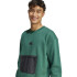 Sudadera adidas City Es e Fleece Hombre Verde Oscuro