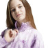 Sudadera adidas All Szn Tie Dye Half Zip Infantil Morado