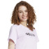 Camiseta adidas Holiday Graphic Mujer Lila