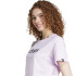 Camiseta adidas Holiday Graphic Mujer Lila