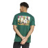 Camiseta adidas Gallery Graphic Hombre Verde Oscuro