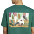 Camiseta adidas Gallery Graphic Hombre Verde Oscuro