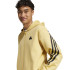 Chaqueta adidas Future Icons 3 Bandas Full-Zip Hoodie Hombre Avena