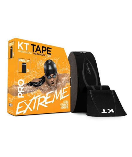 Cintas KT Tape Pro Jumbo Precut Extreme Negro