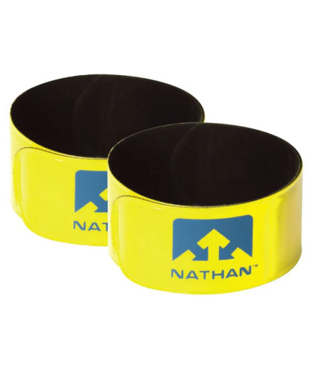Brazalete de Running Nathan Reflex 2 Pack Neon Yellow