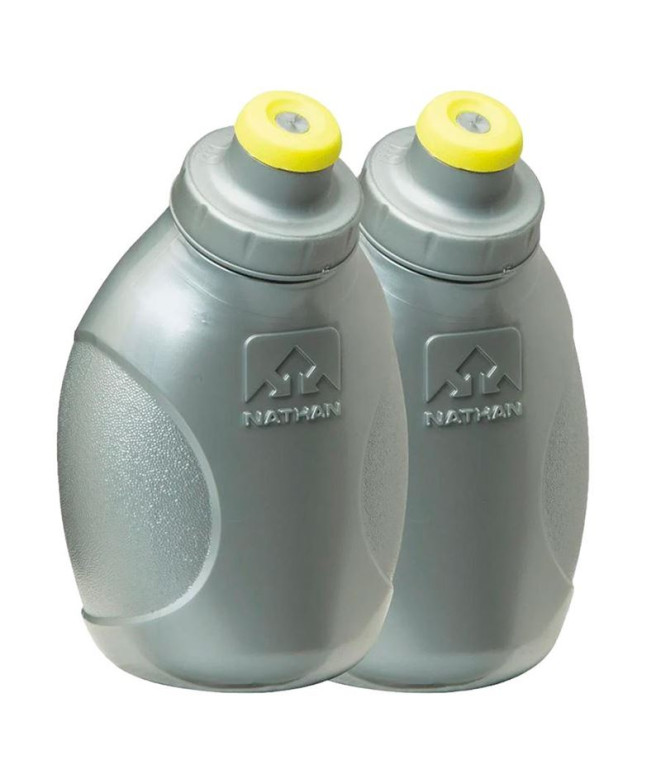 Botella de Running Nathan Push-Pull Cap Flask 2...