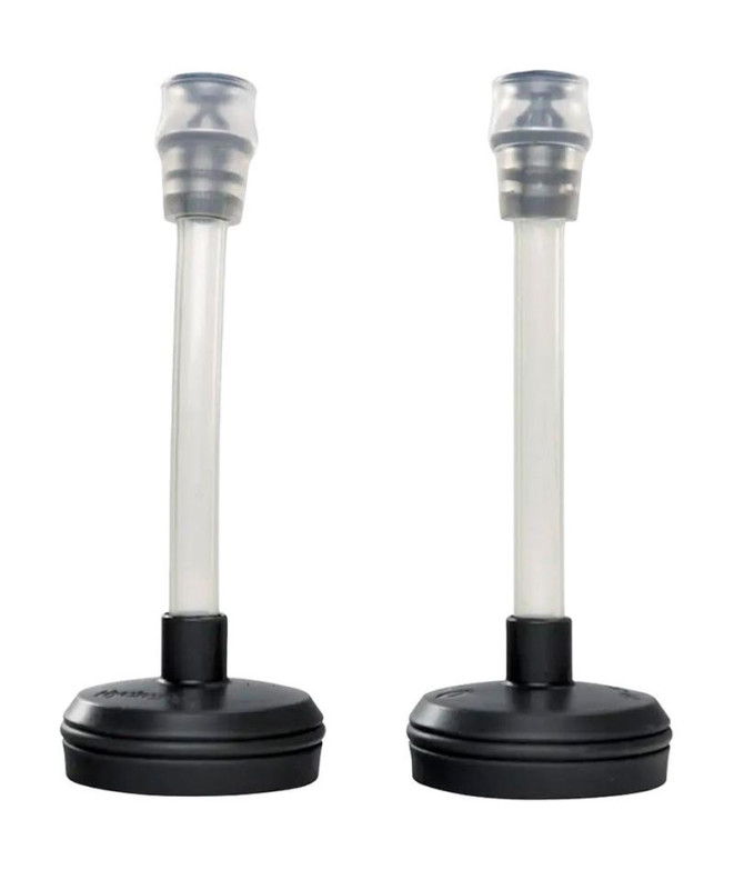 Botella de Running Nathan Extended Straw 2 Pack...