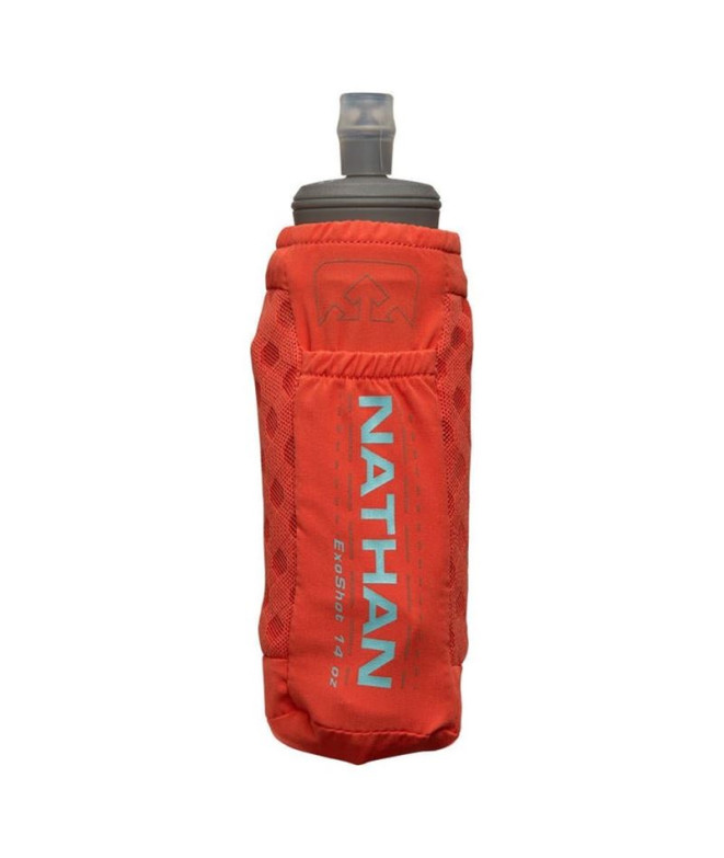 Botella de Running Nathan ExoShot 2 420 ml...