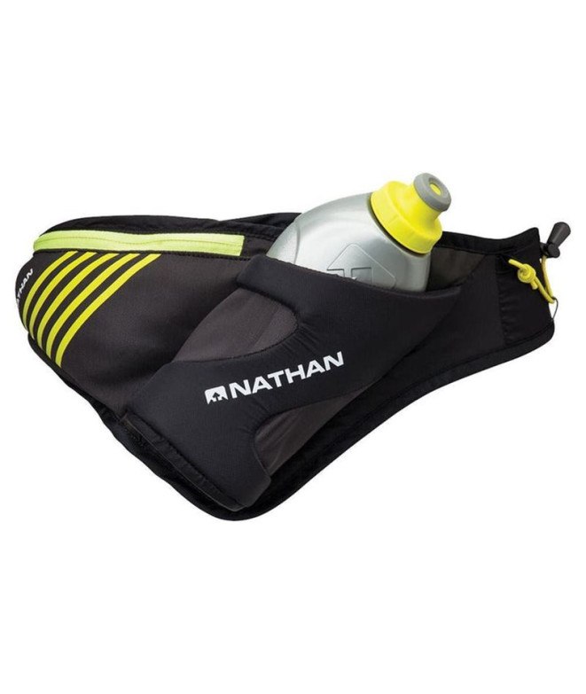 Cinturón de Running Nathan Peak 535 ml Negro/Gold