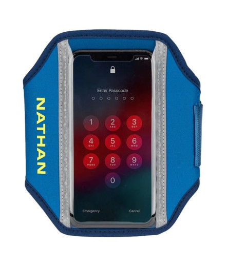 Cinturón de Running Nathan Super 5K Deep Azul/Safety...