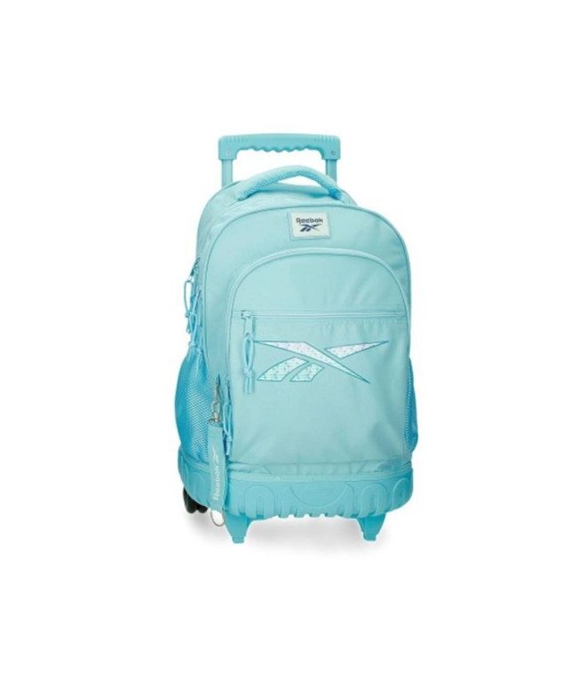 Mochila Con Ruedas Reebok Ann Turquesa
