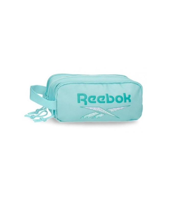 Estuche Tres Compartimentos Reebok Ann Turquesa