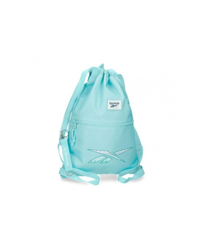 Mochila Saco Reebok Ann Con Cremalleta Turquesa