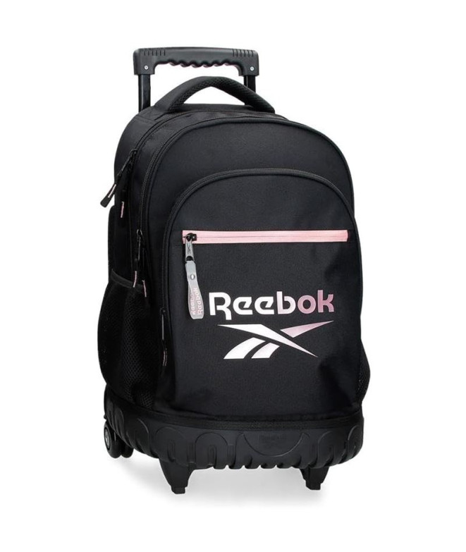 Mochila Compact con Ruedas Reebok Beverly Negro