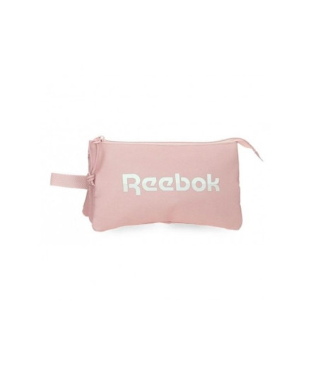 Estuche Tres Compartimentos Reebok Glen Rosa