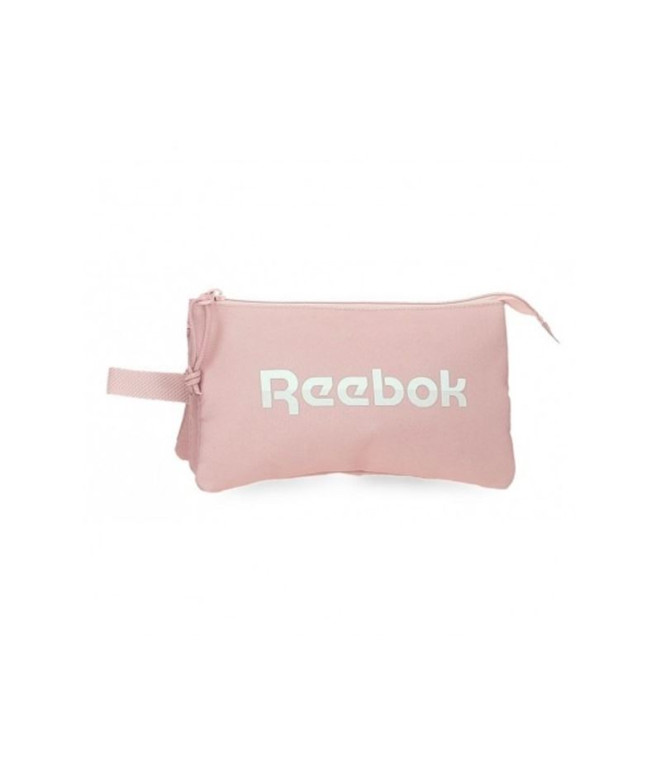 Estuche Tres Compartimentos Reebok Glen Rosa