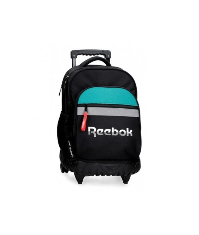Mochila con Ruedas Reebok andover 2r Negro