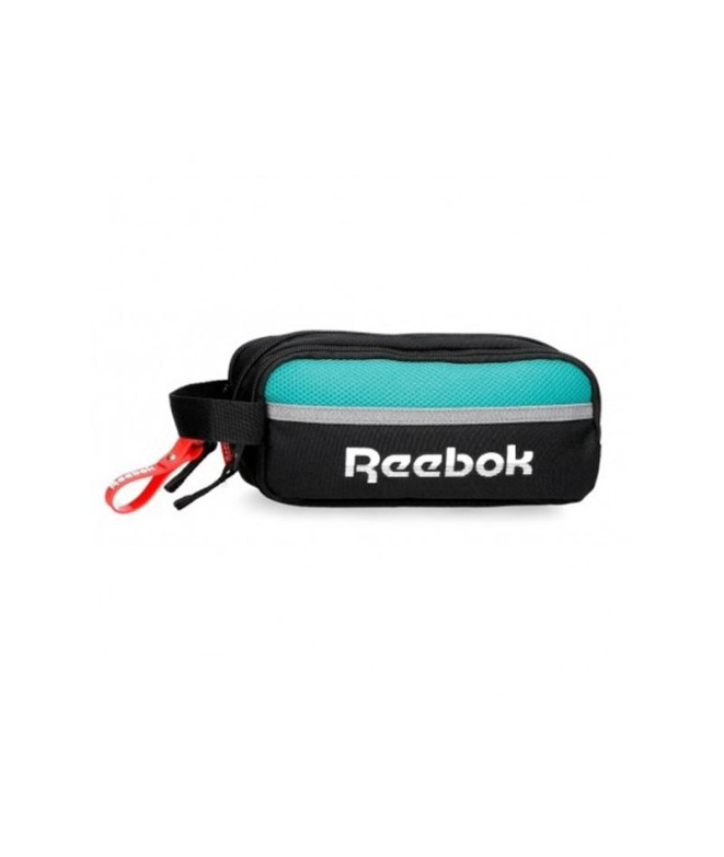 Estuche Tres Compartimentos Reebok andover Negro