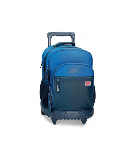 Mochila con Ruedas Reebok Atlantic 2r Azul