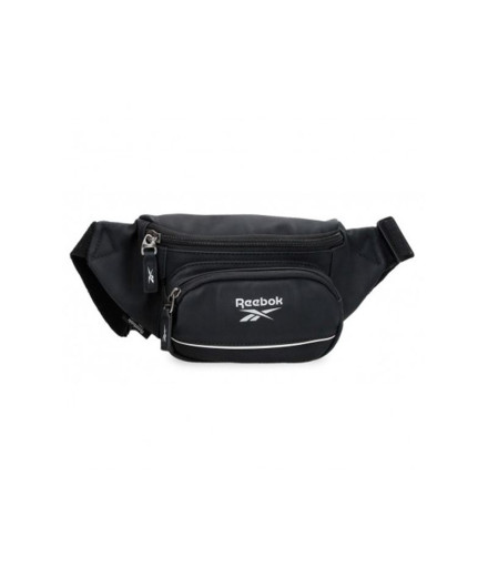 Riñonera con Bolsillo Frontal Reebok Cincinnati Negro Negro