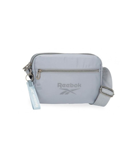 Bandolera Reebok Annabel Dos Compartimentos Azul Claro
