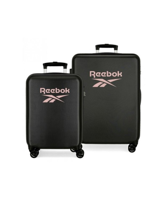 Juego de Maletas Reebok Beverly Rígidas Negro...