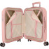 Maleta De Cabina Reebok Franklin Rígida 55 Cm Nude Nude