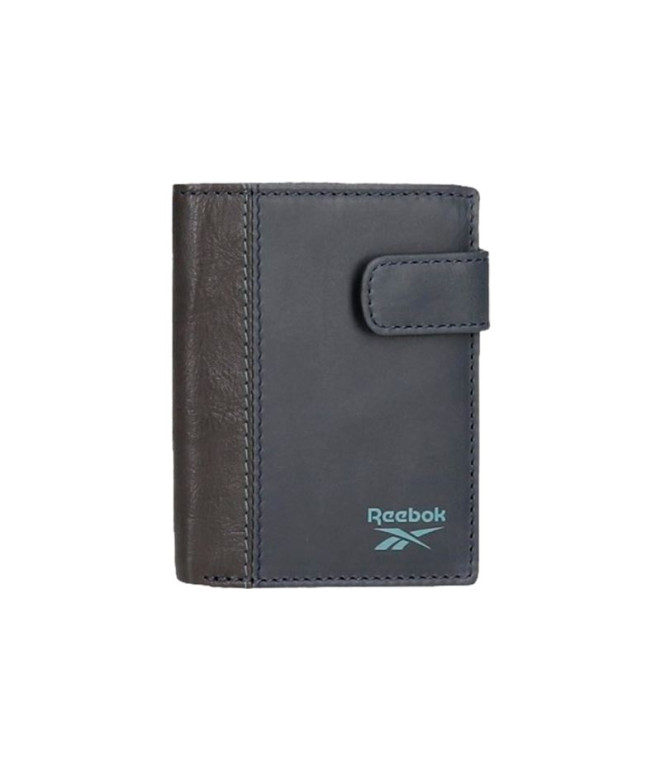 Cartera Reebok Division Vertical Azul Marino...