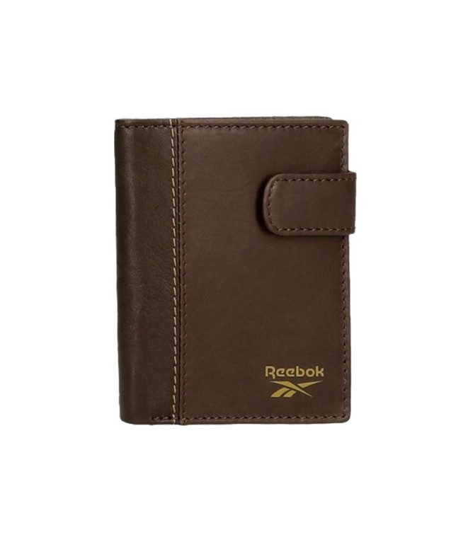 Cartera Reebok Division Vertical Marrón Con...