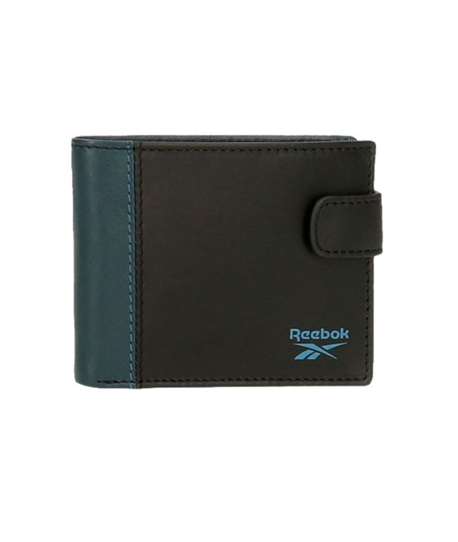 Cartera Horizontal Reebok Division Negro Con...