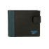 Cartera Horizontal Reebok Division Negro Con Cierre De Click
