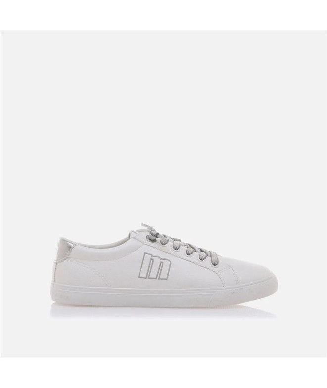 Zapatillas Mustang Aria Mujer Murri Blanco / Metal