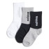 Calcetines adidas Lin Crw 3P Infantil Negro