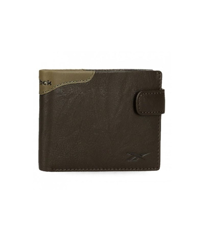 Cartera Horizontal Reebok Club Marrón Con...