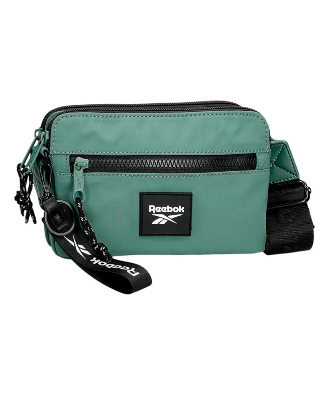 Bandolera Plana Dos Compartimentos Reebok Elsie...