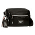 Bandolera Dos Compartimentos Reebok Tina Negro