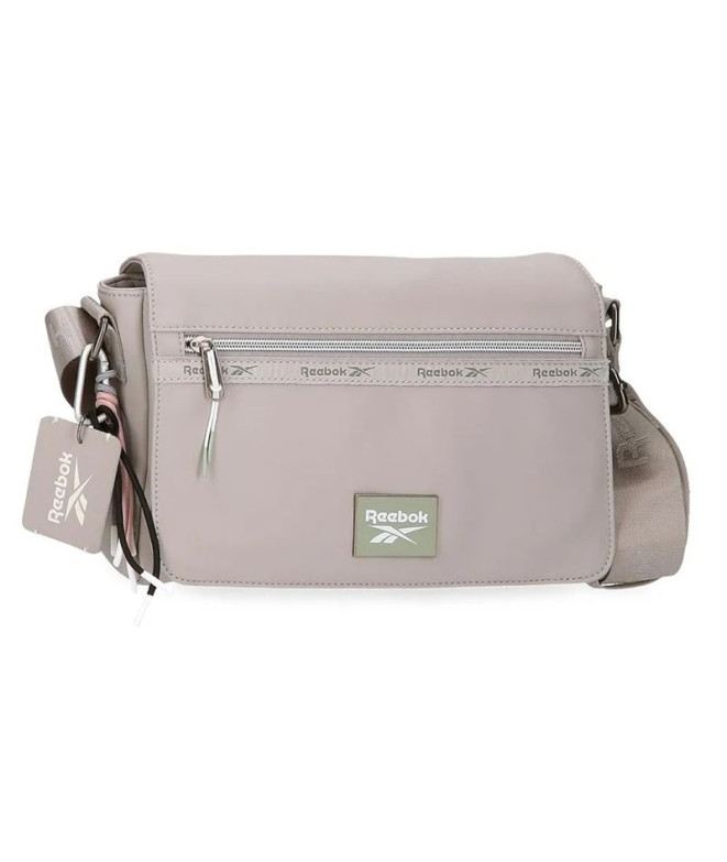 Bandolera con Solapa Reebok Gris